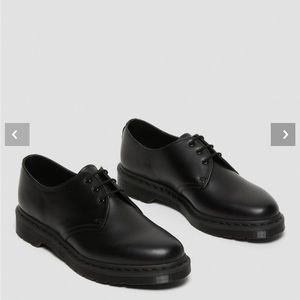 Doc Martens 1461 Mono Smooth Leather Oxfords
